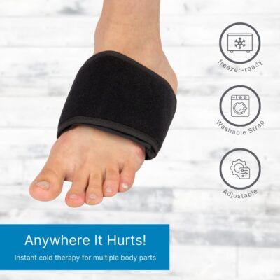 NatraCure Reusable Ice Wraps for Foot Pain Relief & Swelling - Image 4